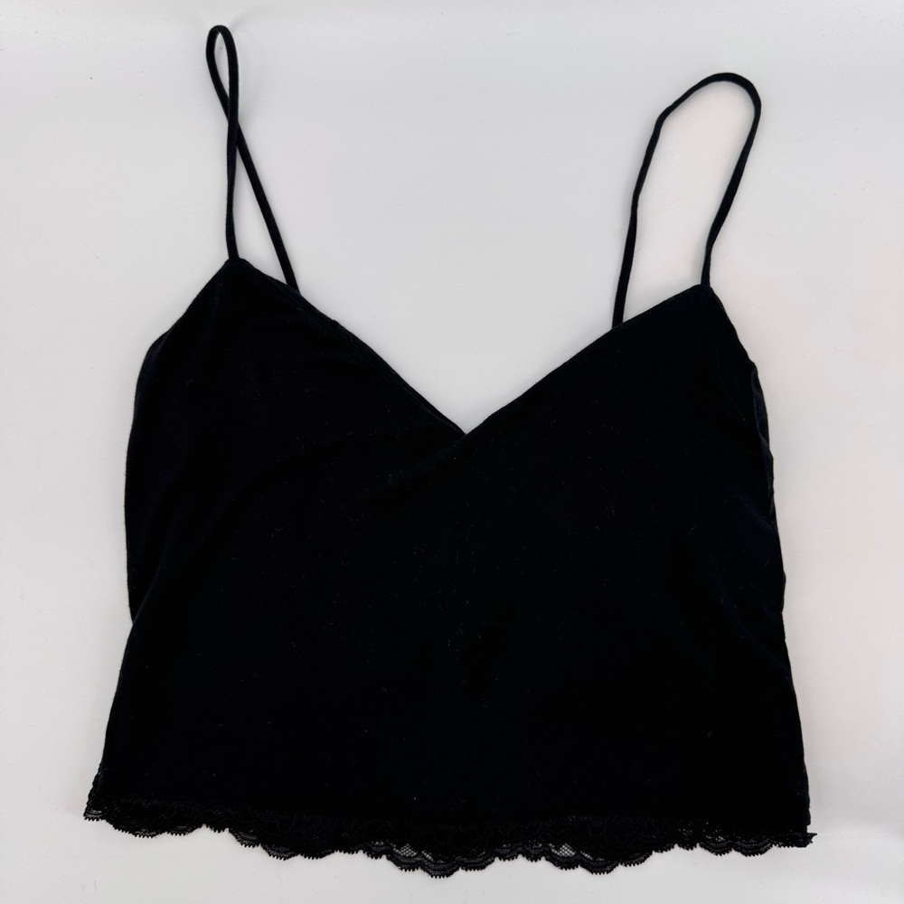 Victoria Secret Lace Black Bralette Top M